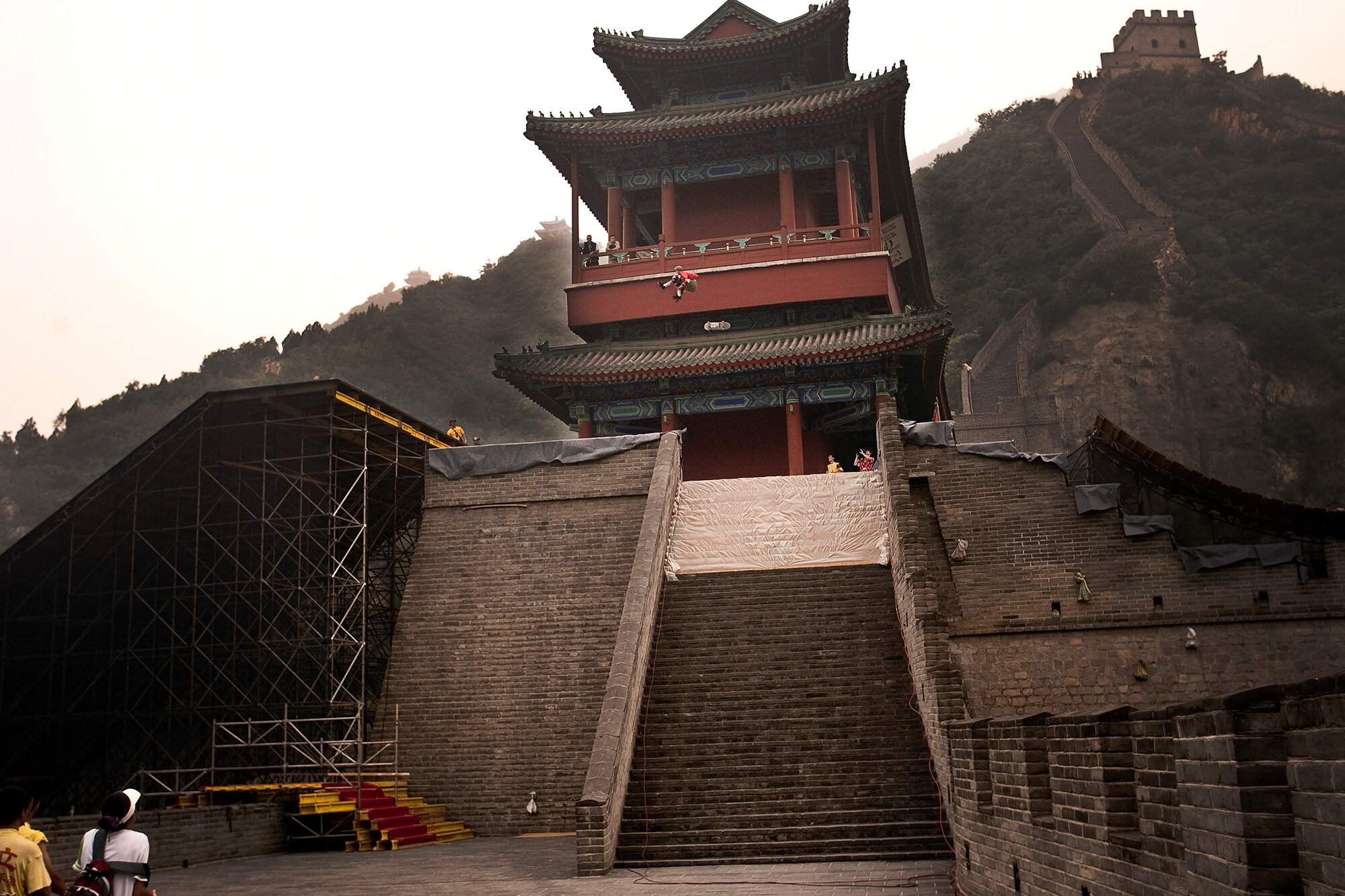 Danny Way • Great Wall of China Bail • July 2005