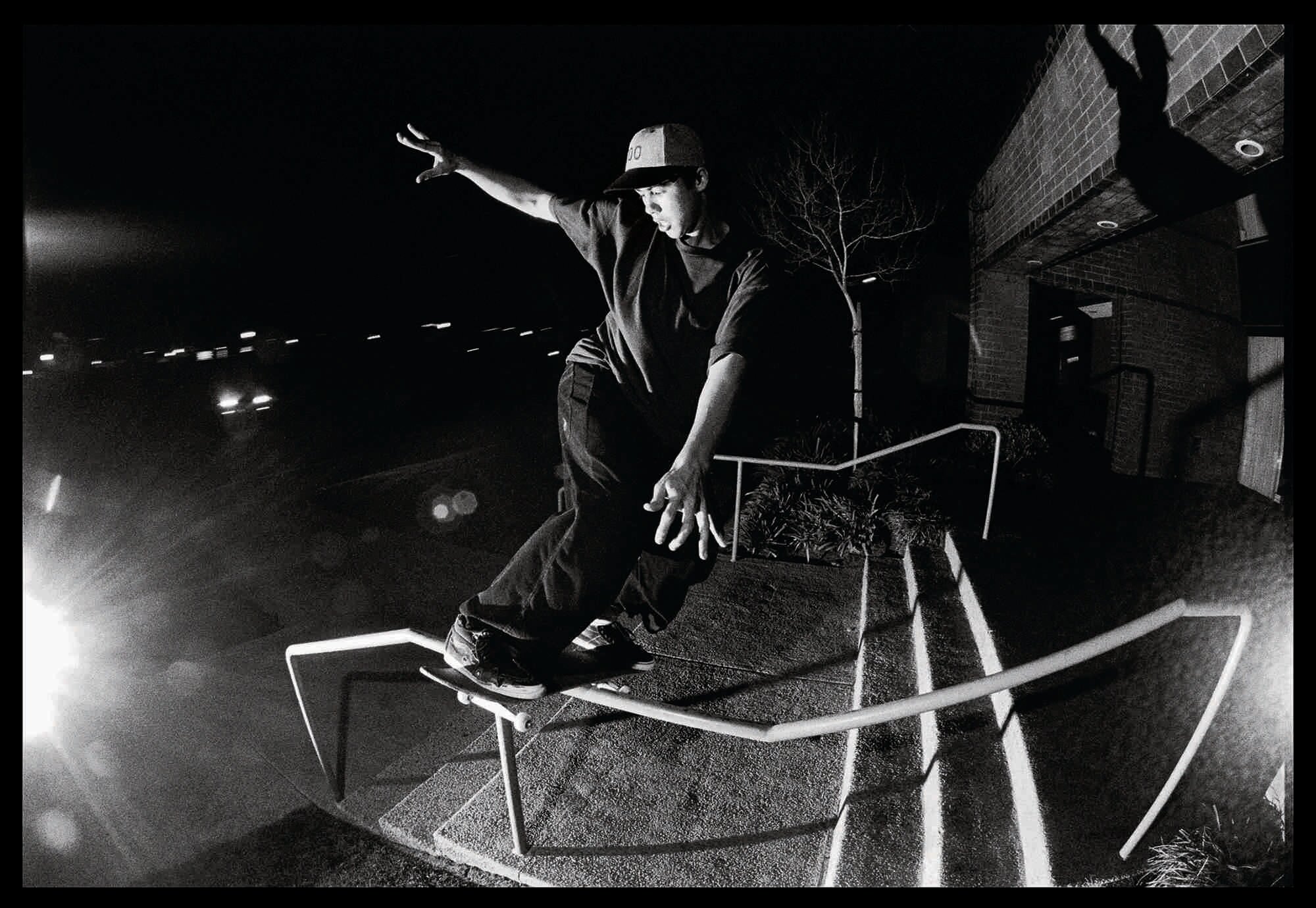 Eric Koston • Frontside Boardslide • Temecula, CA • September 1992