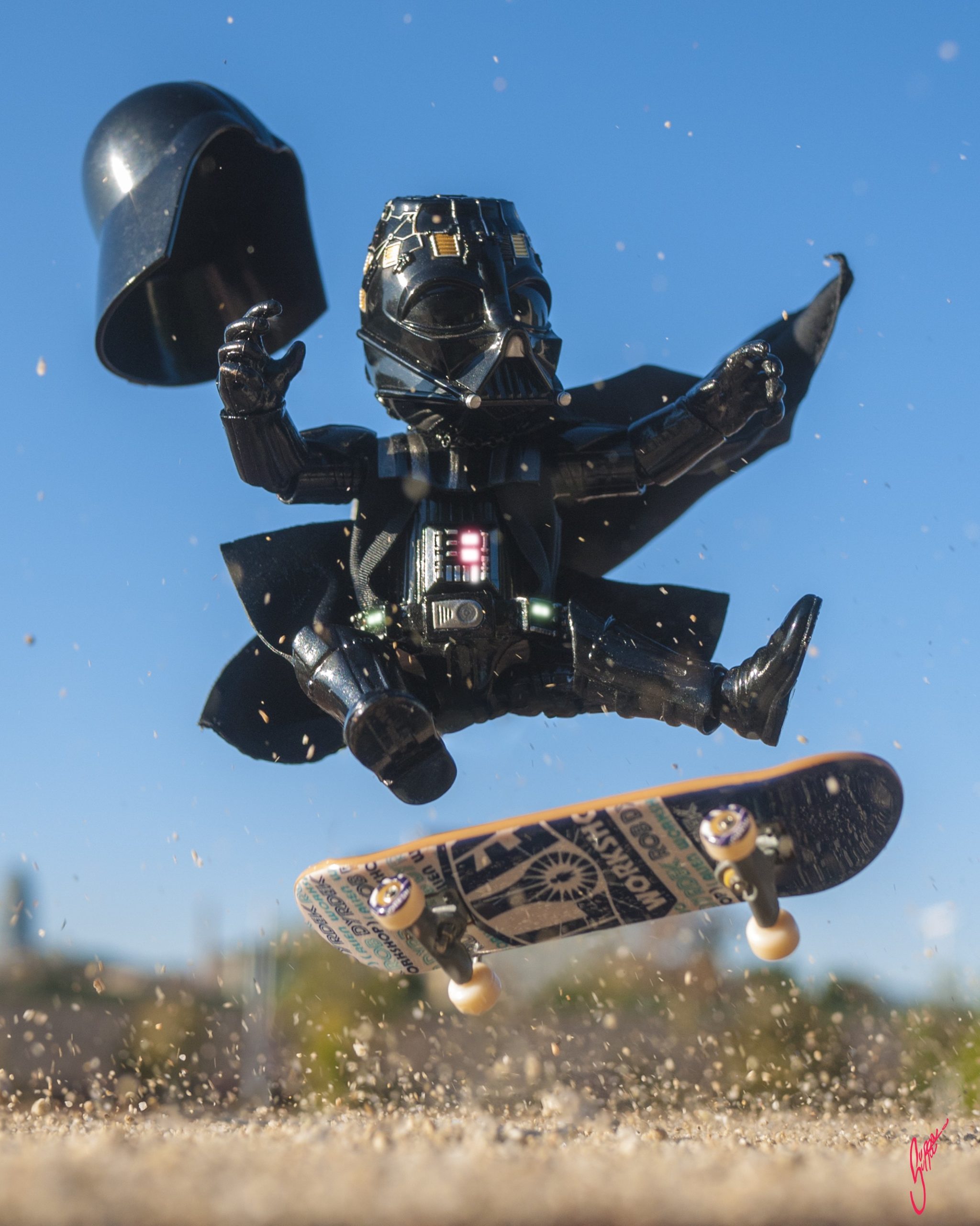 Darth Vader - Kick Flip