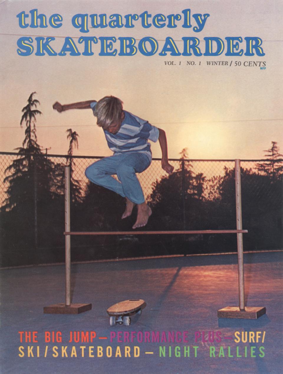 1964_Quaterly_Skateboarder_Magazine_Cover_One_Rahmen
