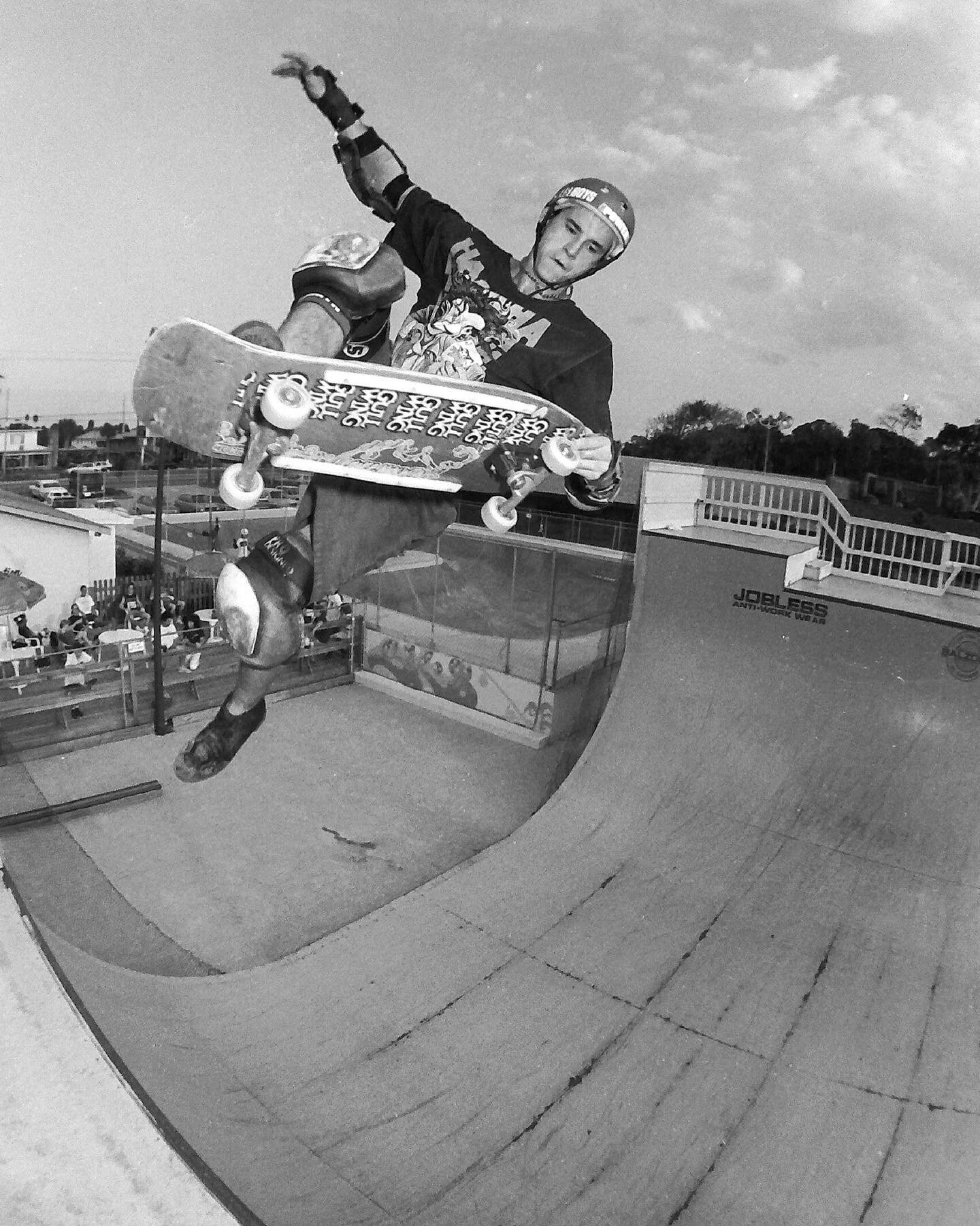 Mike Frazier, Stone Edge Skatepark, Daytona Beach, Florida, 1990, Madonna.
